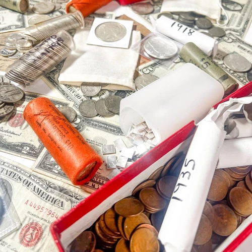 Vintage US Coin Investment Mixed Lot | LIQUIDATION ESTATE SALE | US Silver Coins - Picture 8 of 9