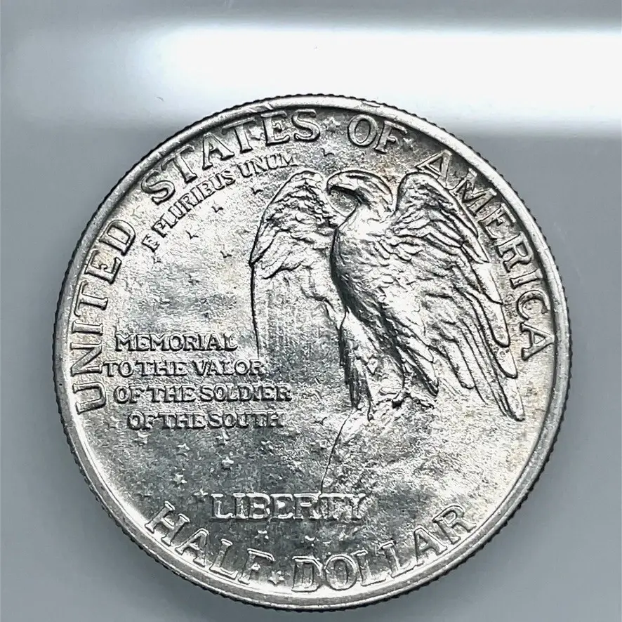 1925 50C Stone Mountain Memorial Half Dollar Commemorative Coin - NGC MS65