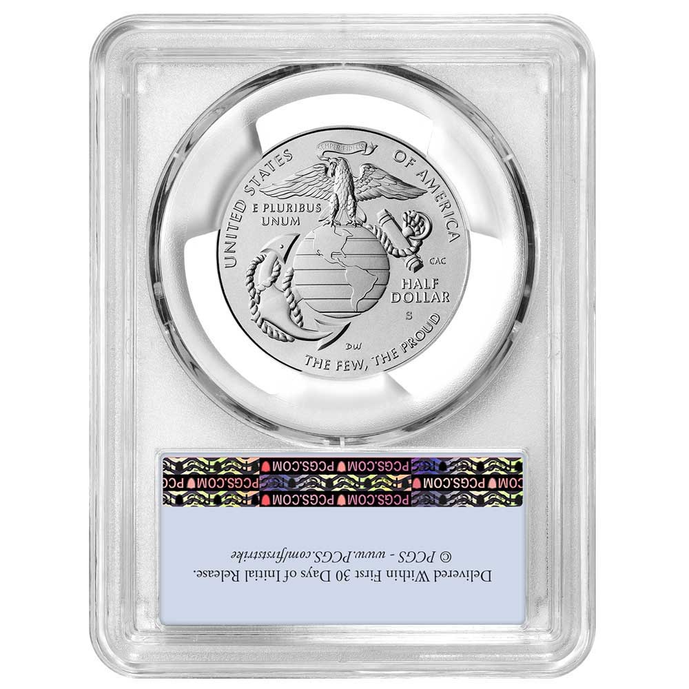 U.S. Marine Corps 250th Anniversary 2025 Proof Half Dollar