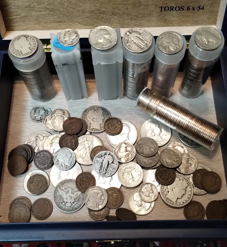 Cigar Box Mixed U.S. Coin Lot (Vintage) | LIQUIDATION SALE |