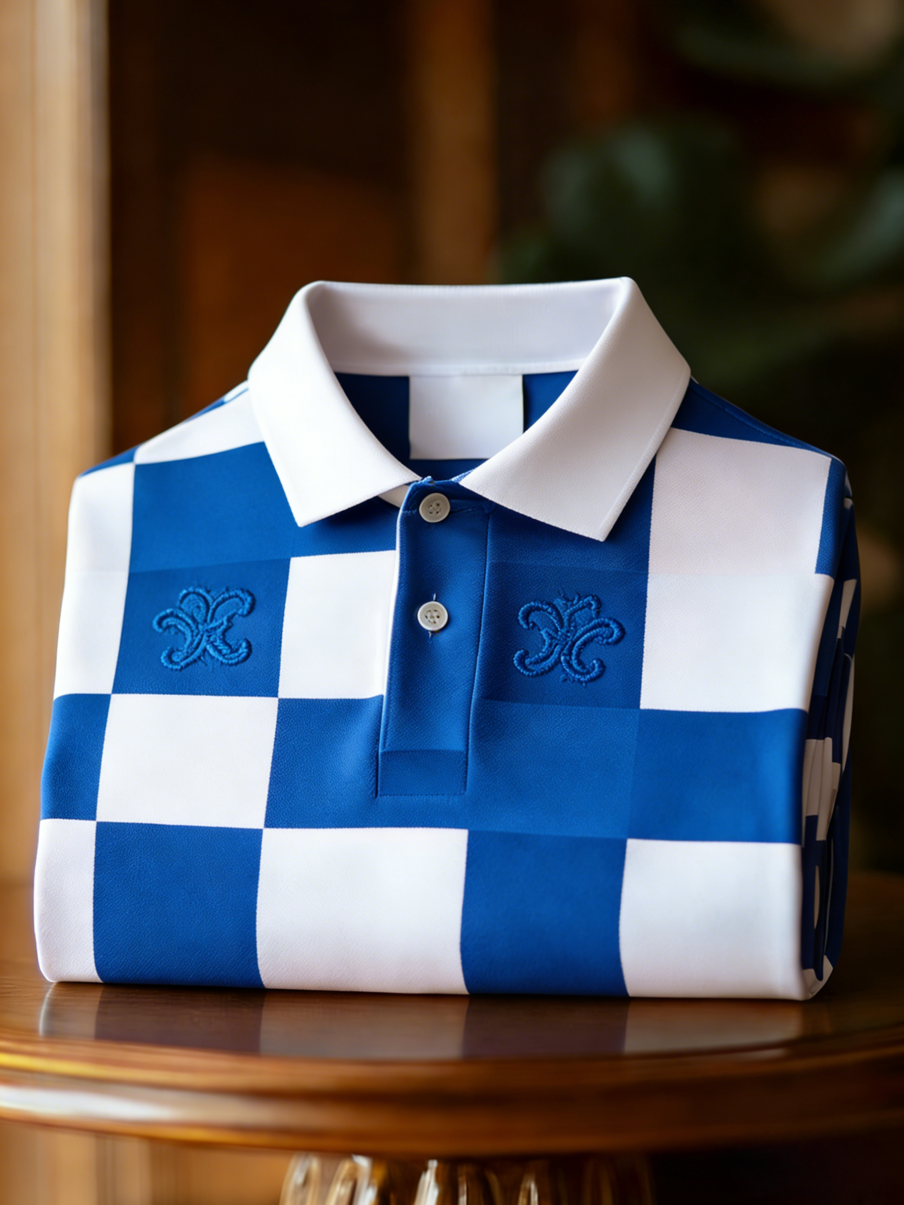 Men's Business Casual Button Short Sleeve Polo Shirt