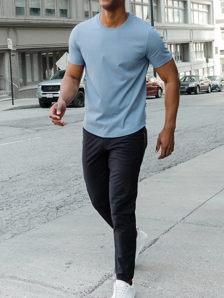 StayCool 2.0 Curve-Hem Tee: Slim-Fit