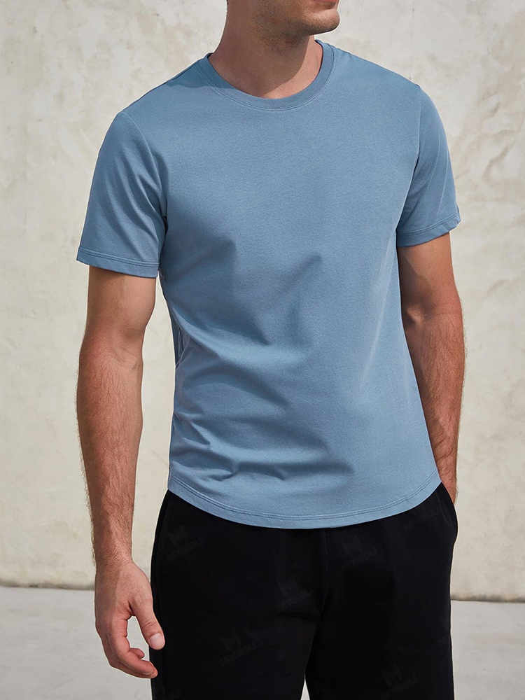 StayCool 2.0 Curve-Hem Tee: Slim-Fit