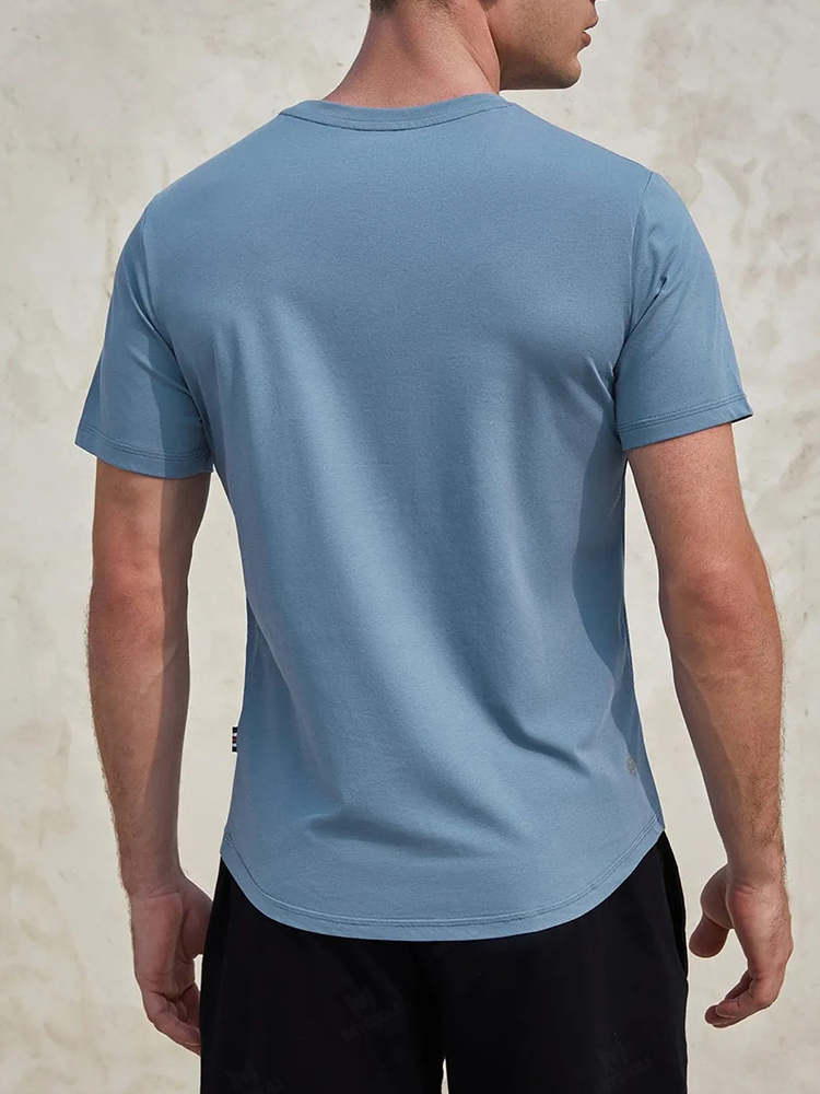 StayCool 2.0 Curve-Hem Tee: Slim-Fit
