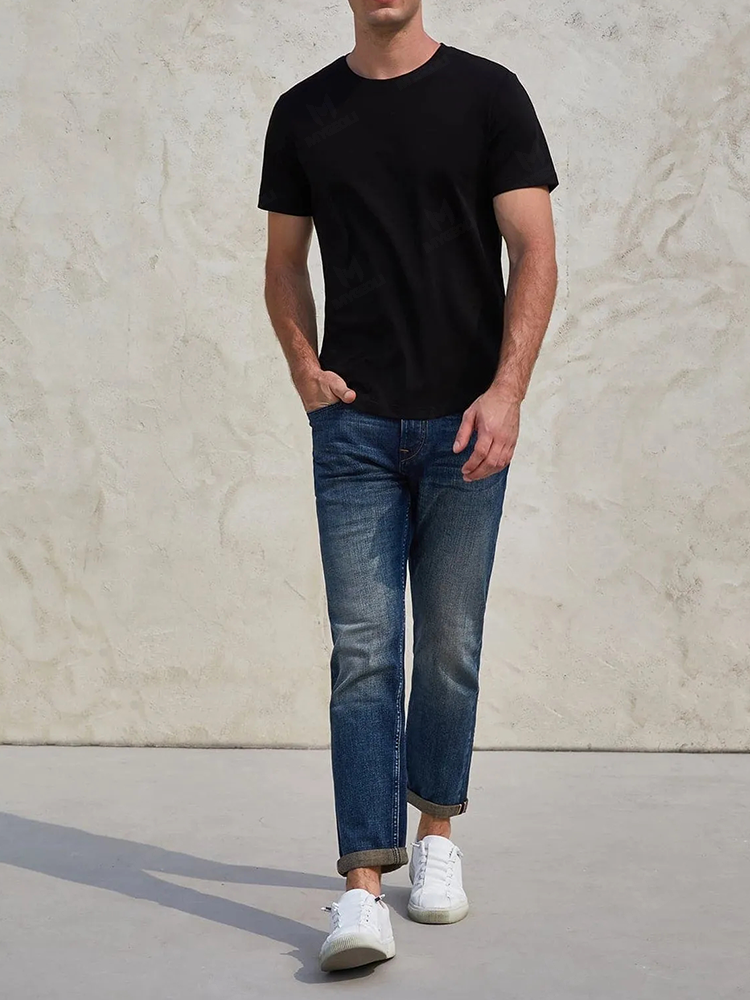 StayCool 2.0 Curve-Hem Tee: Slim-Fit
