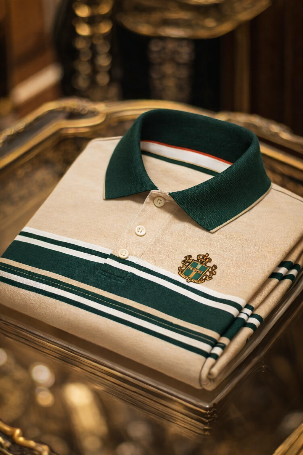 Men's Classic Business Button Short Sleeve Polo Shirt