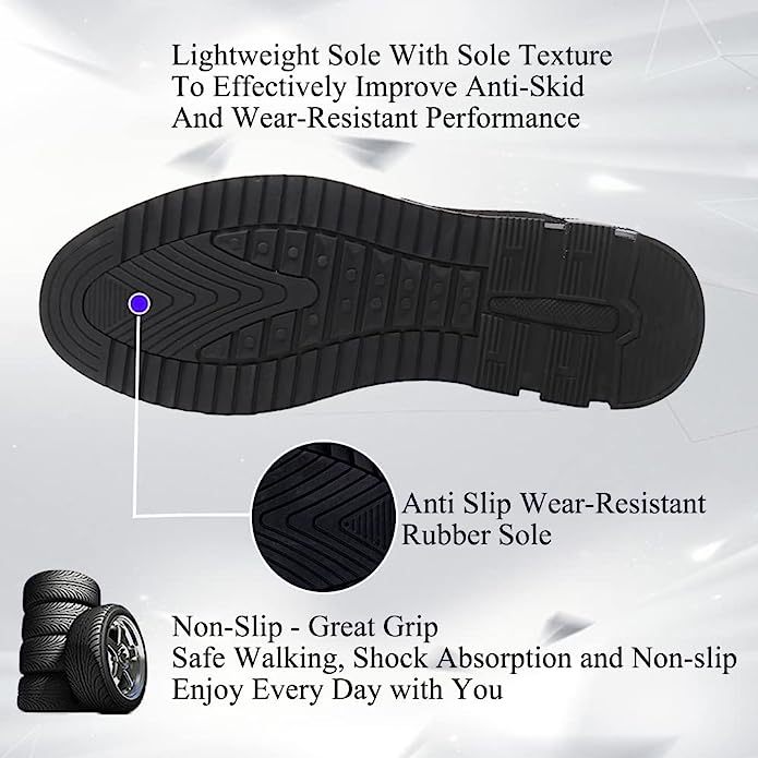 Men'S Patchwork Fashionable Casual Leather Shoes