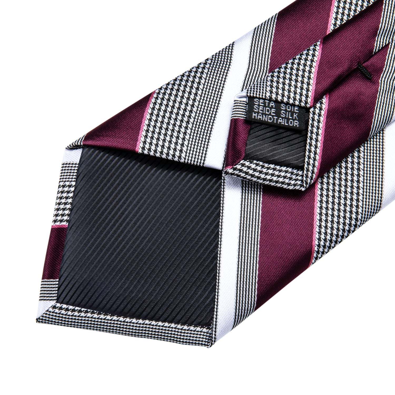 Men's Formal Work Tie Grey Yellow Striped Tie Pocket Square Cufflinks Set