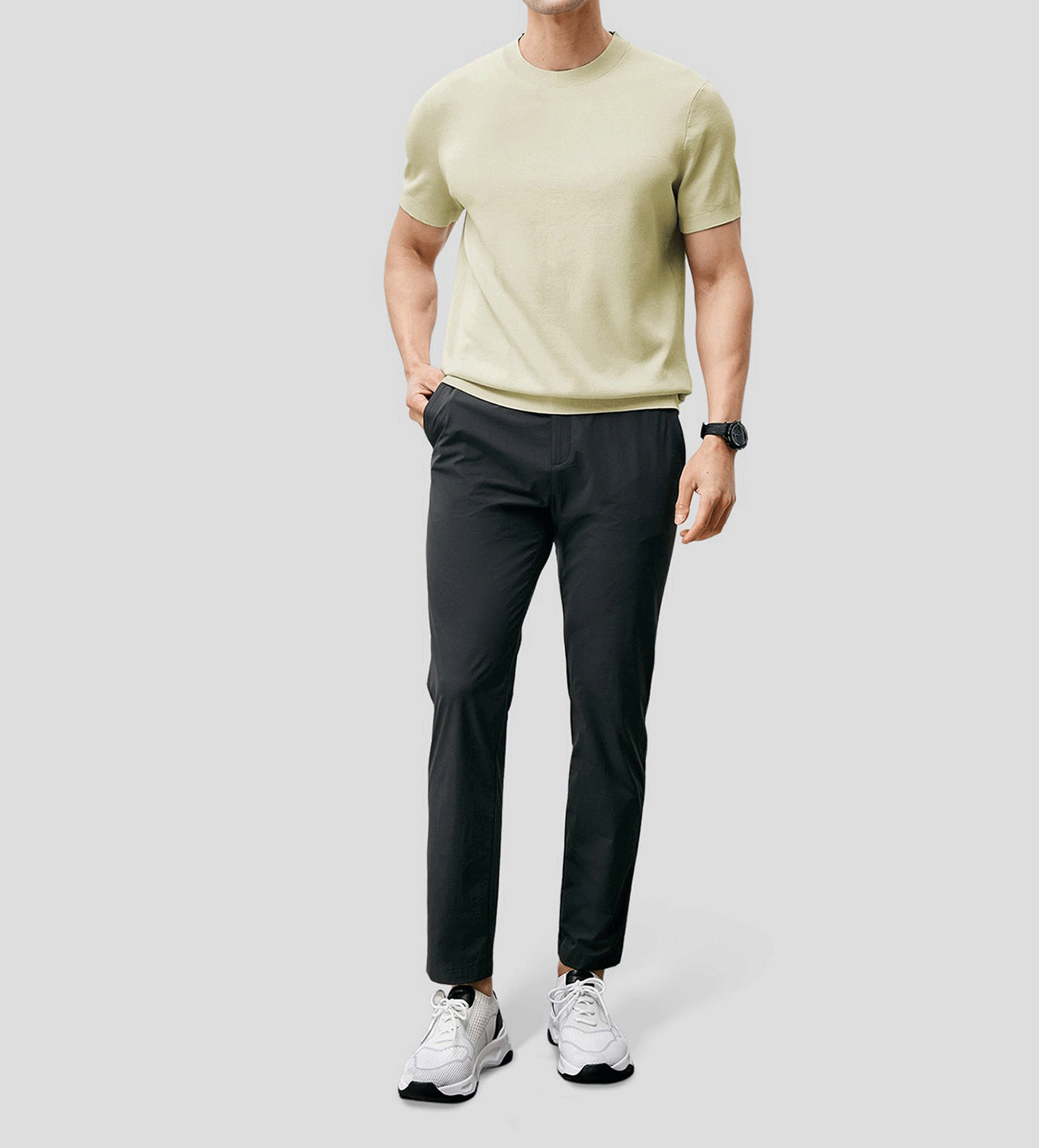 GentleKnit Short Sleeve Knitted T-Shirt