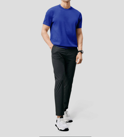 GentleKnit Short Sleeve Knitted T-Shirt