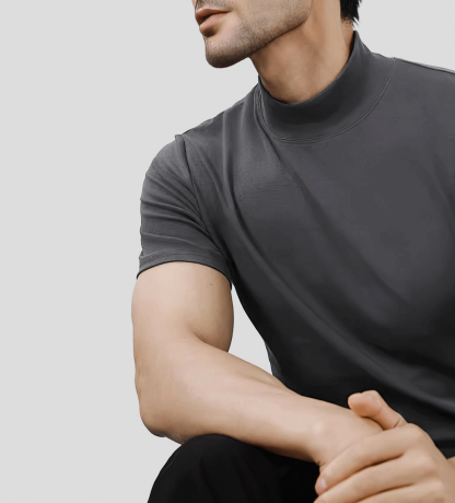 StayCool 2.0 Mock Neck Short Sleeve Tee