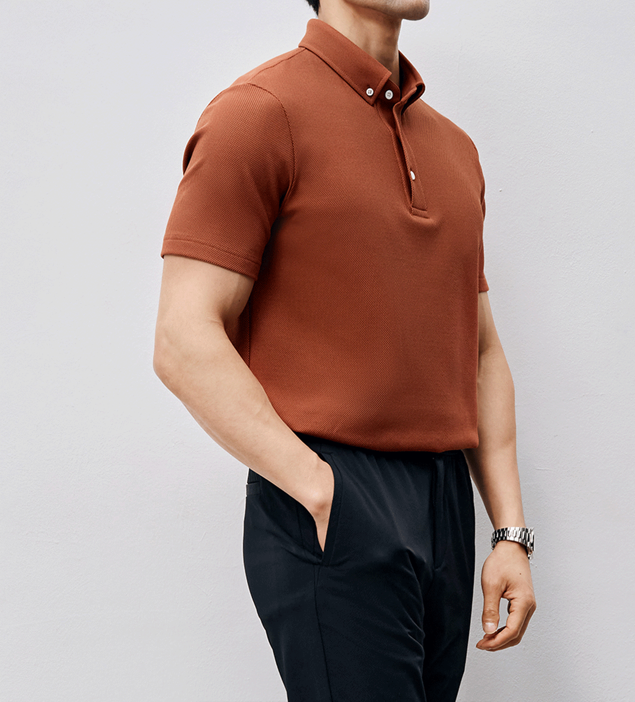 BreezeLuxe Breathable Piqué Short Sleeve Polo