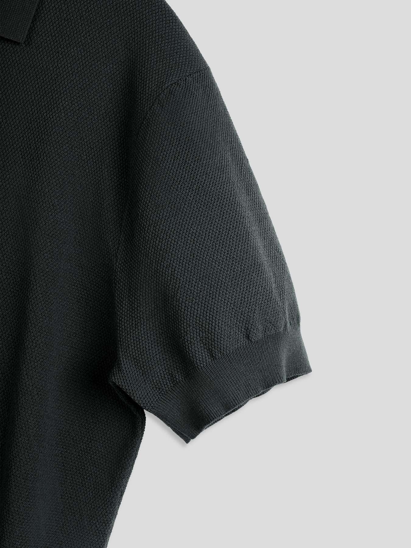 FlexKnit Active Knitted Zip Polo