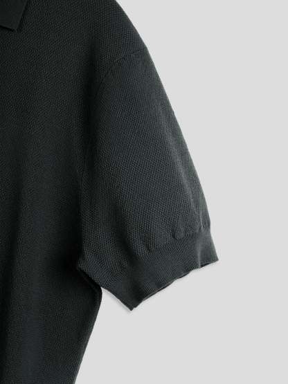 FlexKnit Active Knitted Zip Polo