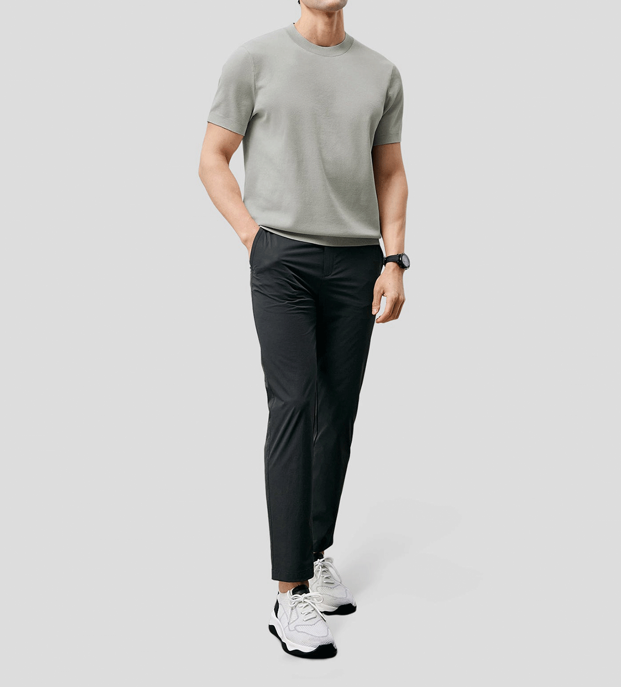 GentleKnit Short Sleeve Knitted T-Shirt