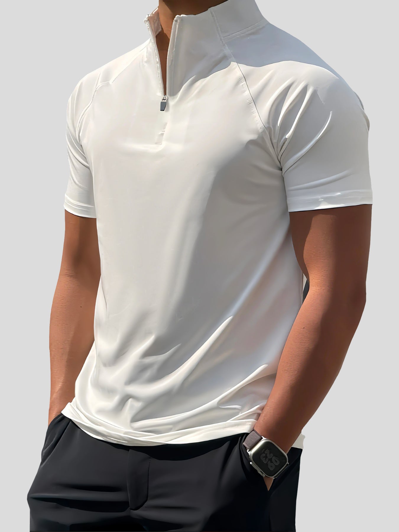 PerformancePro Half Zip Raglan Tee