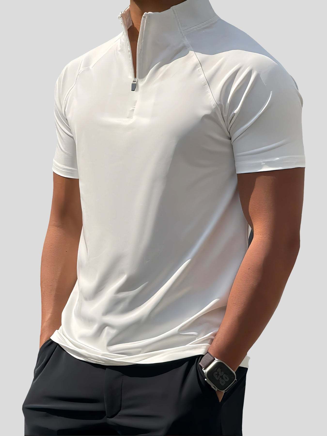PerformancePro Half Zip Raglan Tee