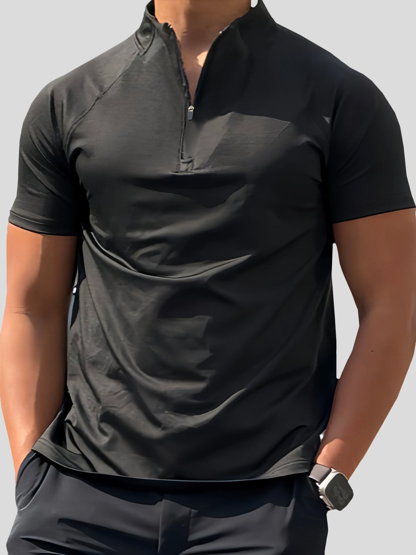 PerformancePro Half Zip Raglan Tee