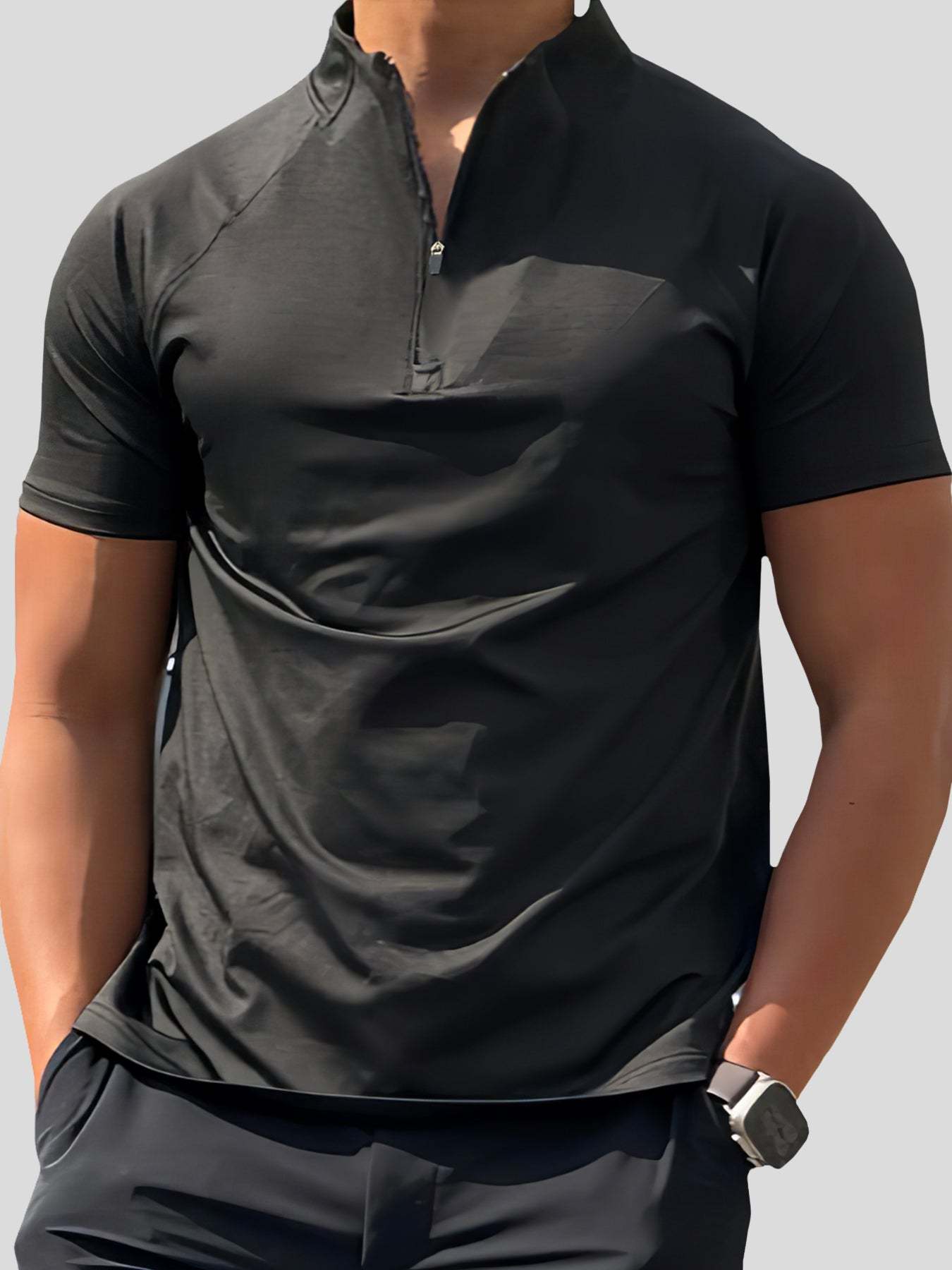 PerformancePro Half Zip Raglan Tee