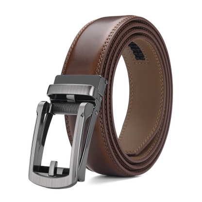 Men's automatic buckle belt