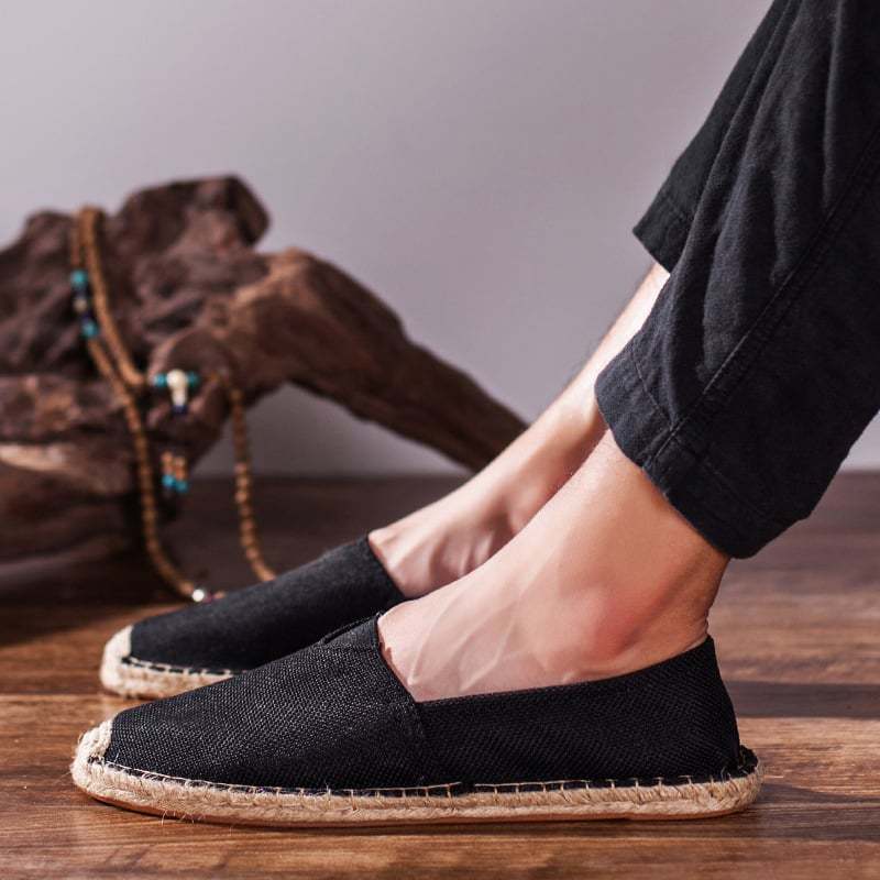 Men'S Casual Linen Espadrilles