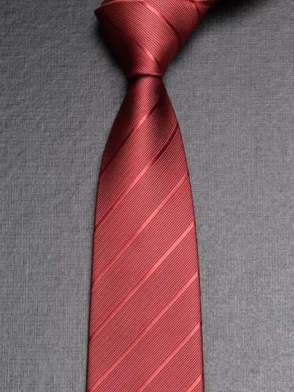 Men's Retro Gentleman Wedding Busines Shirt Tie