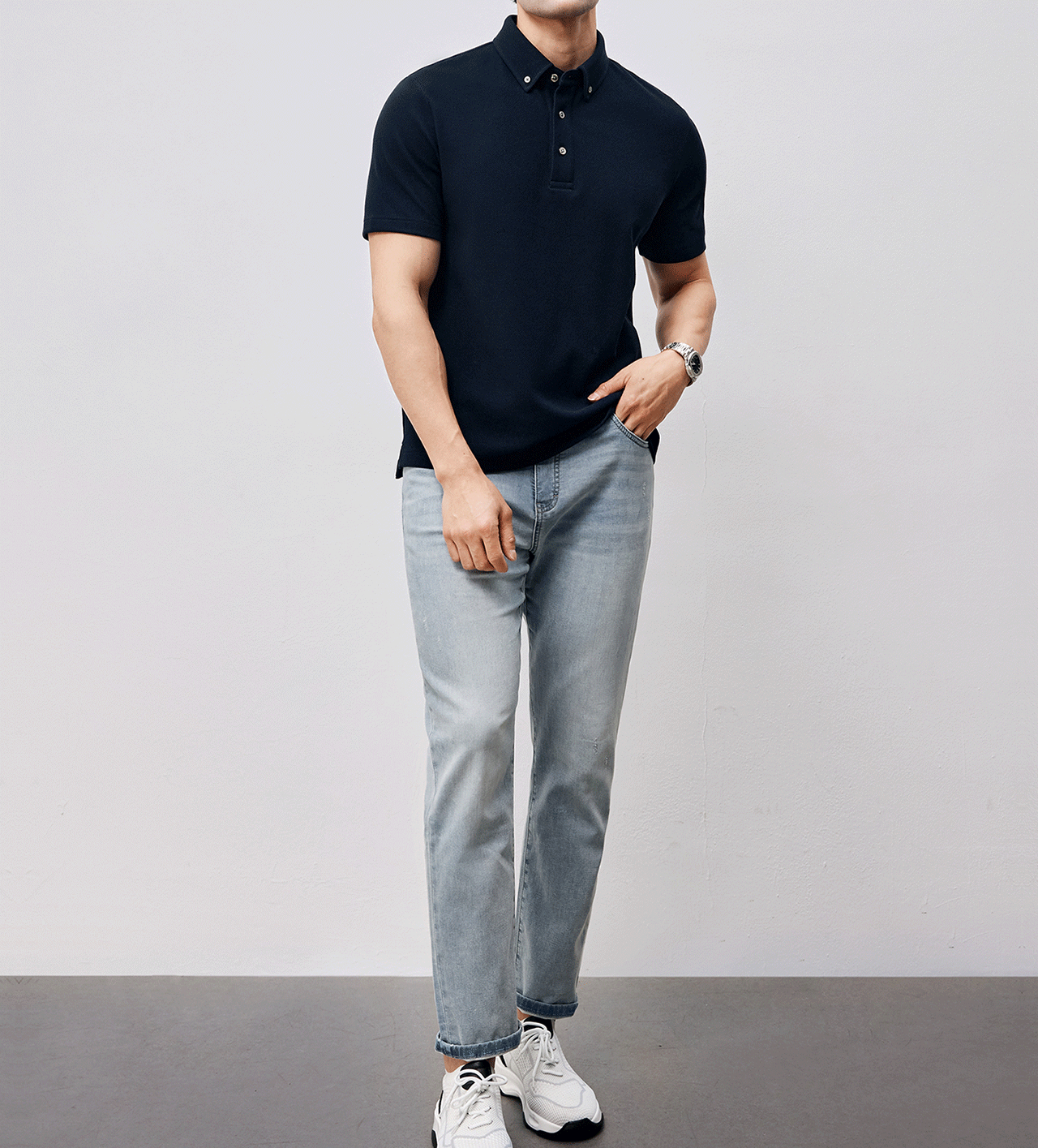 BreezeLuxe Breathable Piqué Short Sleeve Polo