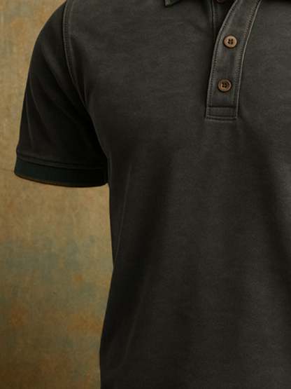Men's Classic Retro Funny Polo Shirt