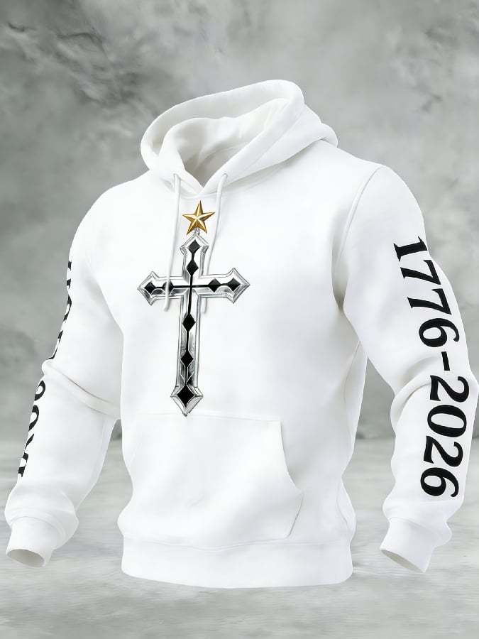 Men's Casual Print Sweatshirt-Fast Shipping
