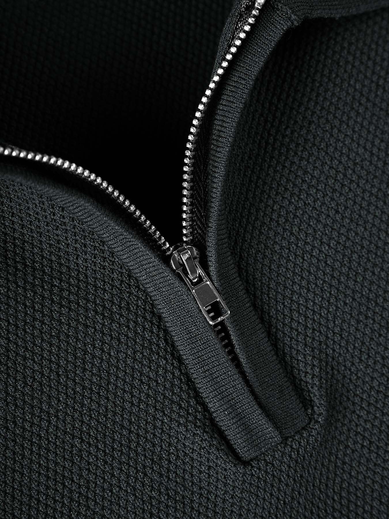 FlexKnit Active Knitted Zip Polo