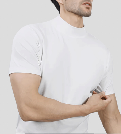 StayCool 2.0 Mock Neck Short Sleeve Tee