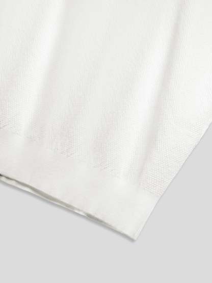 FlexKnit Active Knitted Zip Polo