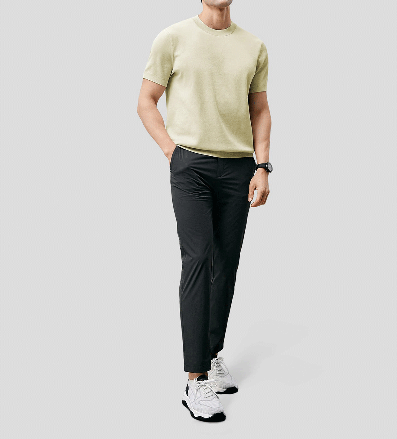 GentleKnit Short Sleeve Knitted T-Shirt