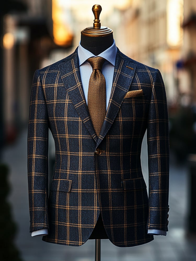 ManMen's Luxury Business Blazers