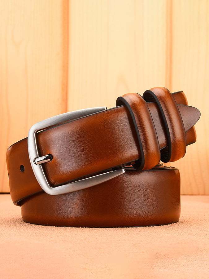 Men's Vintage Outdoor Distressed Leather Belt