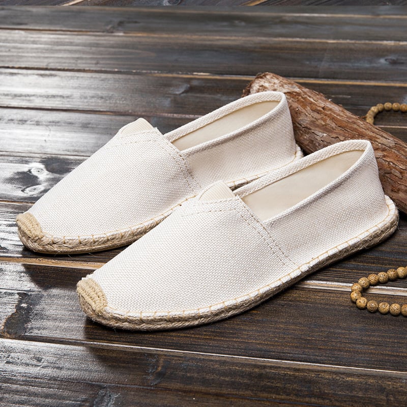 Men'S Casual Linen Espadrilles