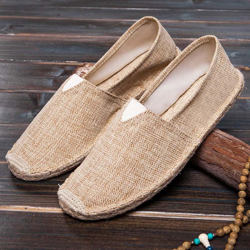 Men'S Casual Linen Espadrilles