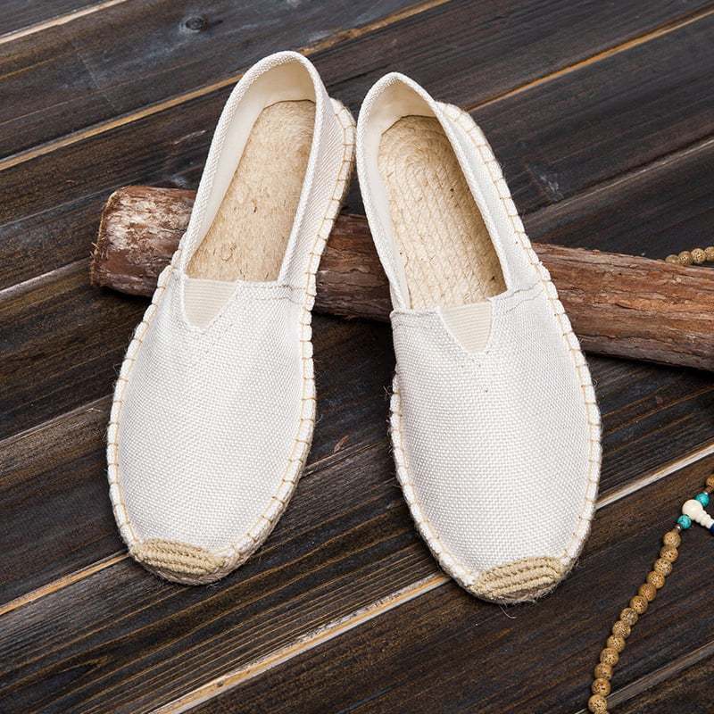 Men'S Casual Linen Espadrilles