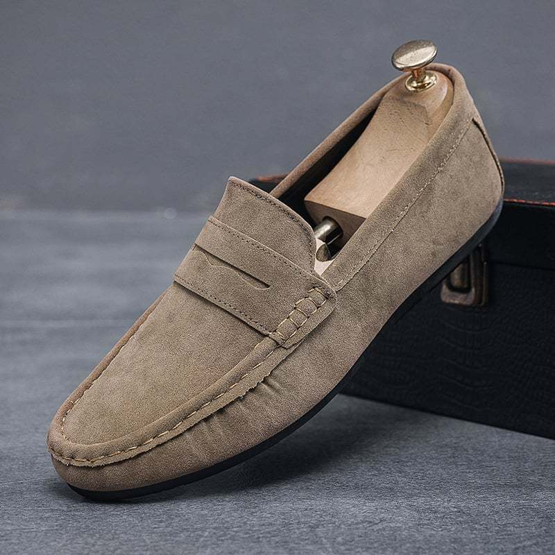 Leisure Trend Foot Covering Soft Sole Driving Lefu Shoes