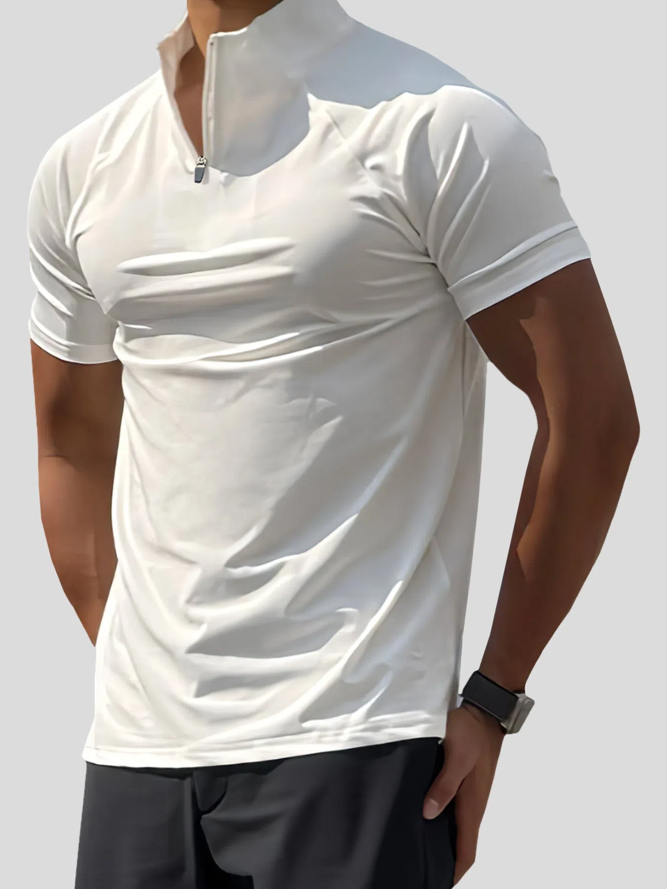 PerformancePro Half Zip Raglan Tee