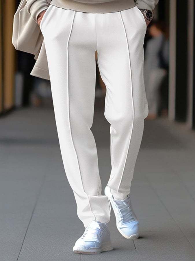Men's Casual All-Match Solid Color Pants