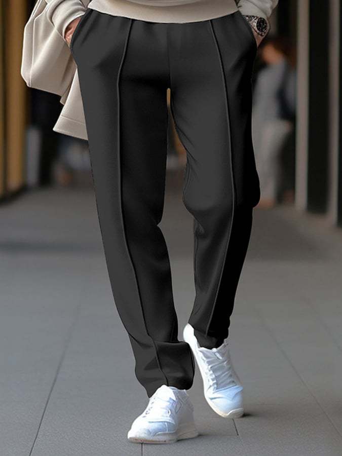 Men's Casual All-Match Solid Color Pants
