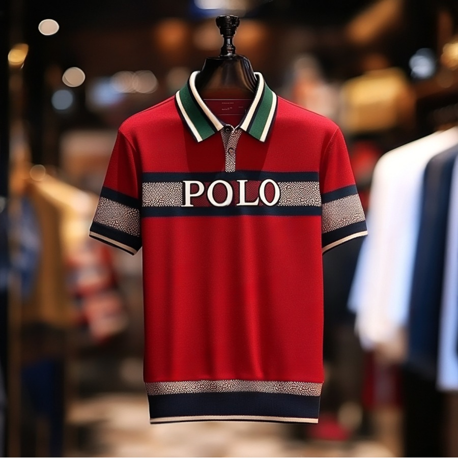 Luxury Business Casual Vacation Short Sleeve POLO Shirt