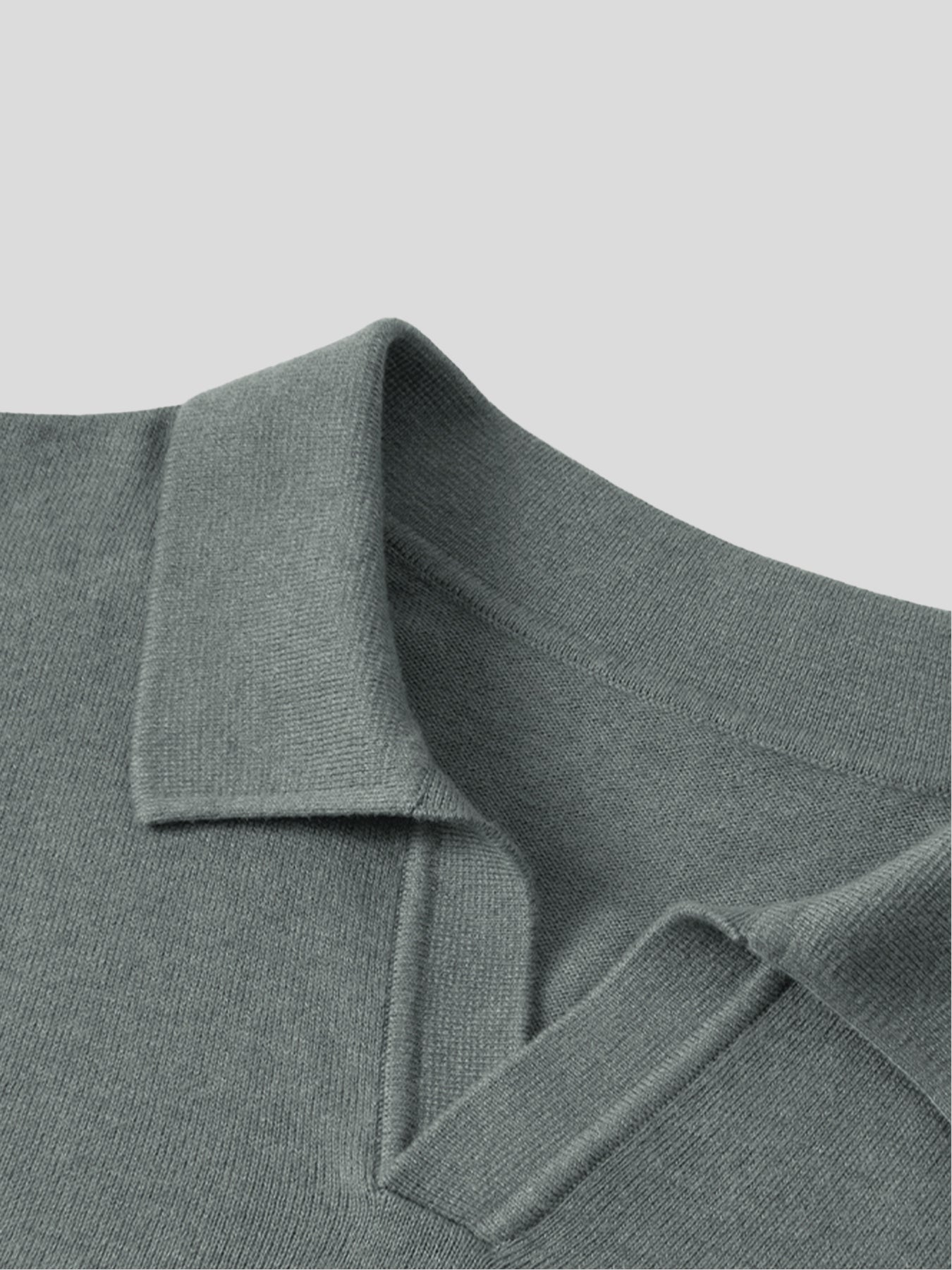 GentleKnit Polo Sweater