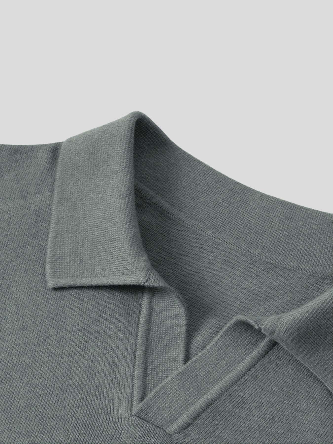 GentleKnit Polo Sweater