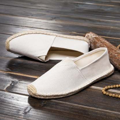 Men'S Casual Linen Espadrilles