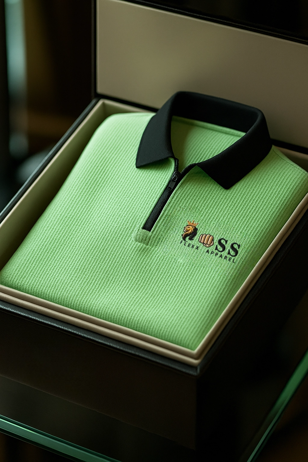 Men's Business Casual Short Sleeve Polo Shirt