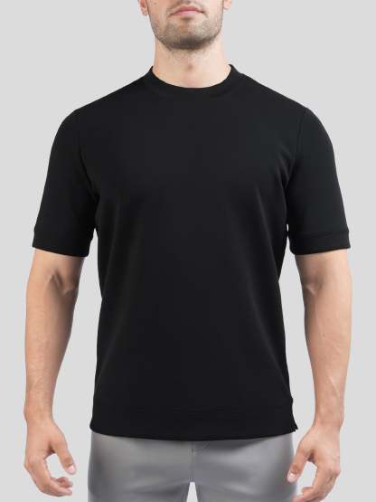 Modal Blend Short Sleeve Tee:Slim Fit