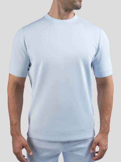 Modal Blend Short Sleeve Tee:Slim Fit