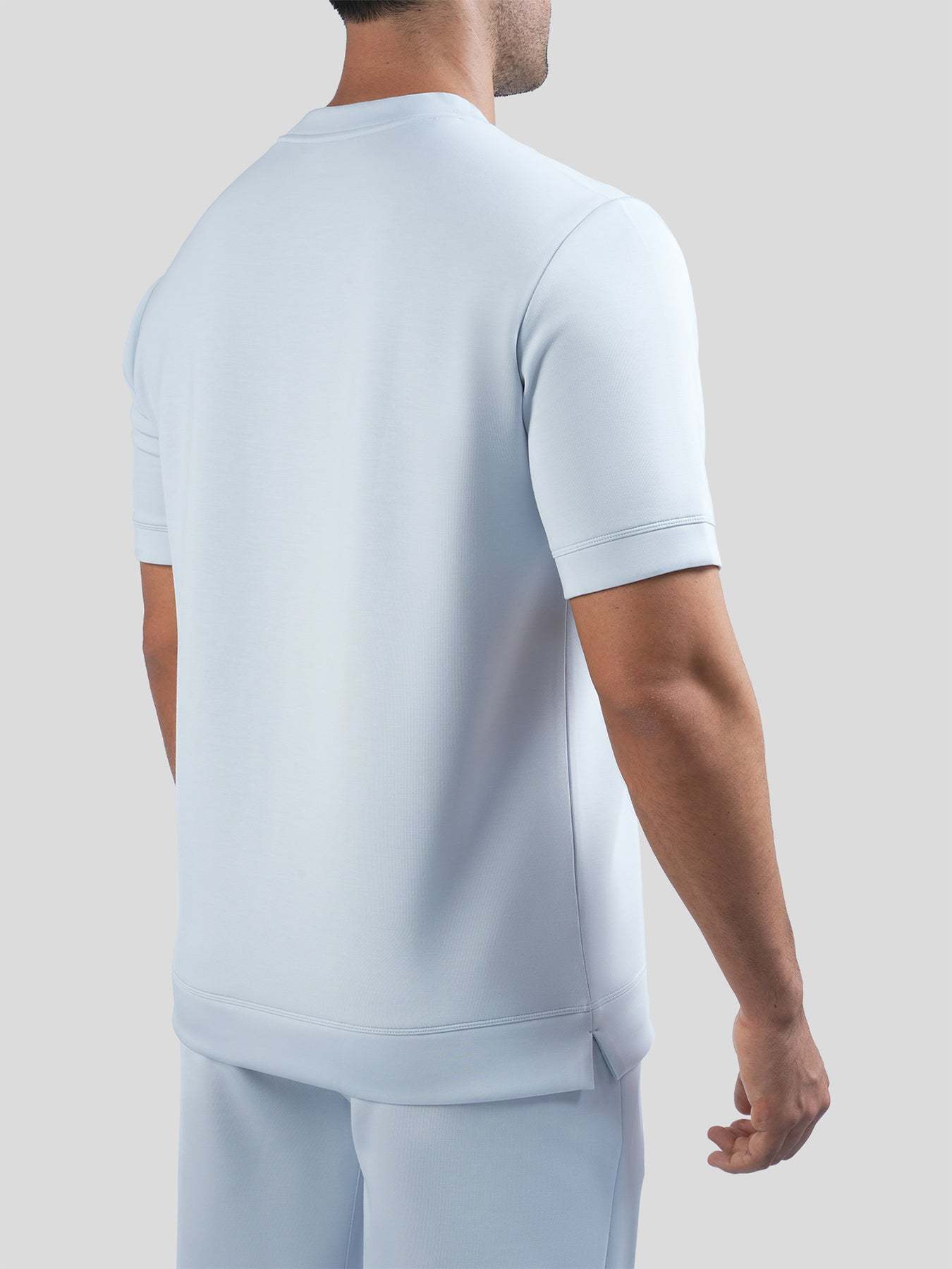 Modal Blend Short Sleeve Tee:Slim Fit